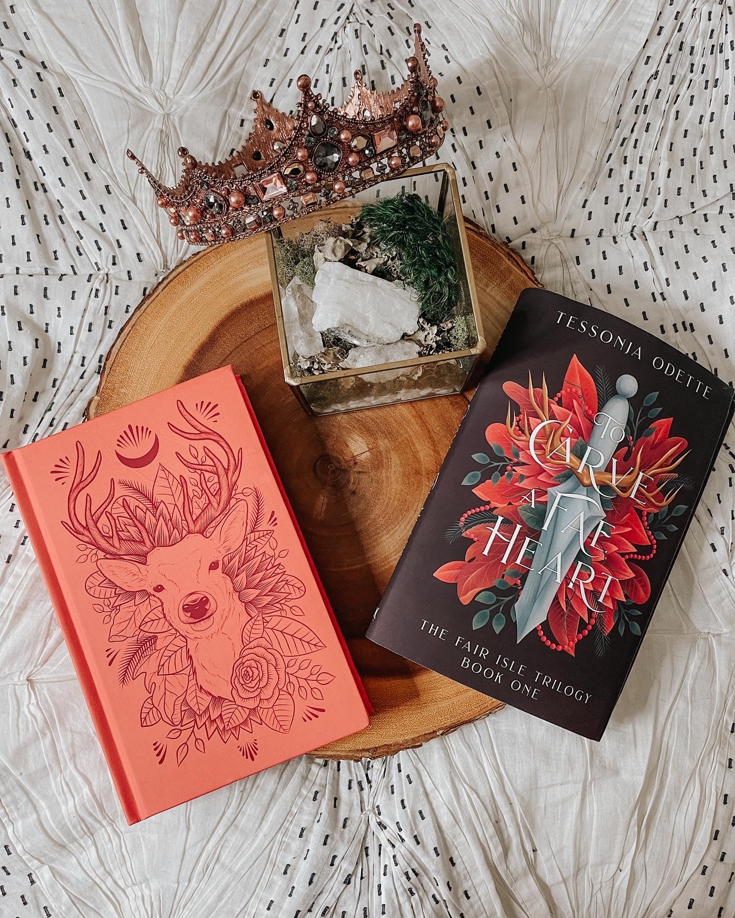 To Carve a Fae Heart (hardcover) signed