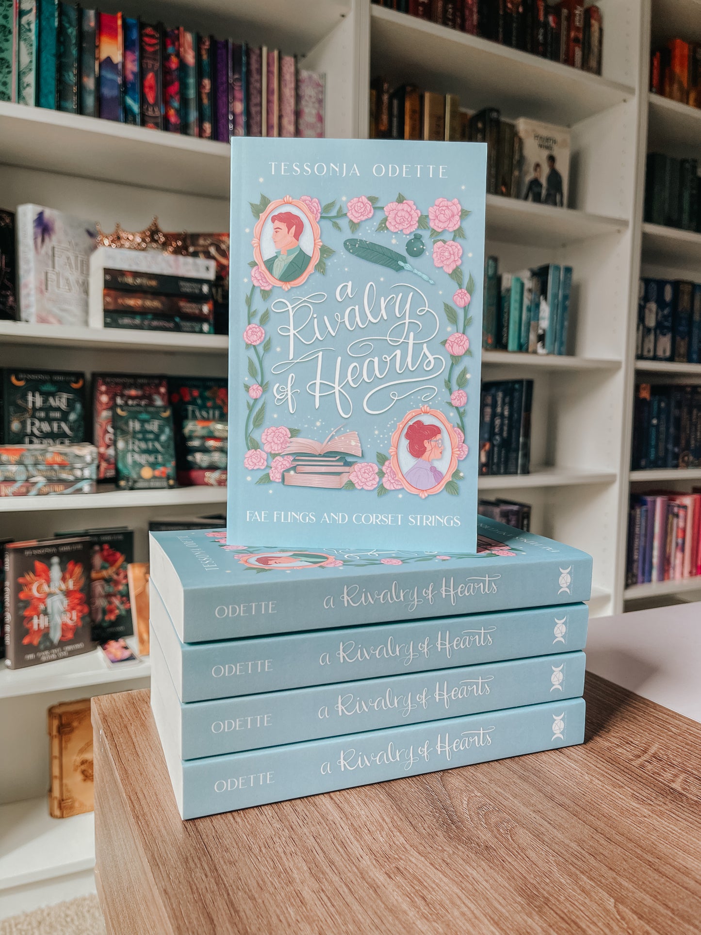 A Rivalry of Hearts (paperback) signed