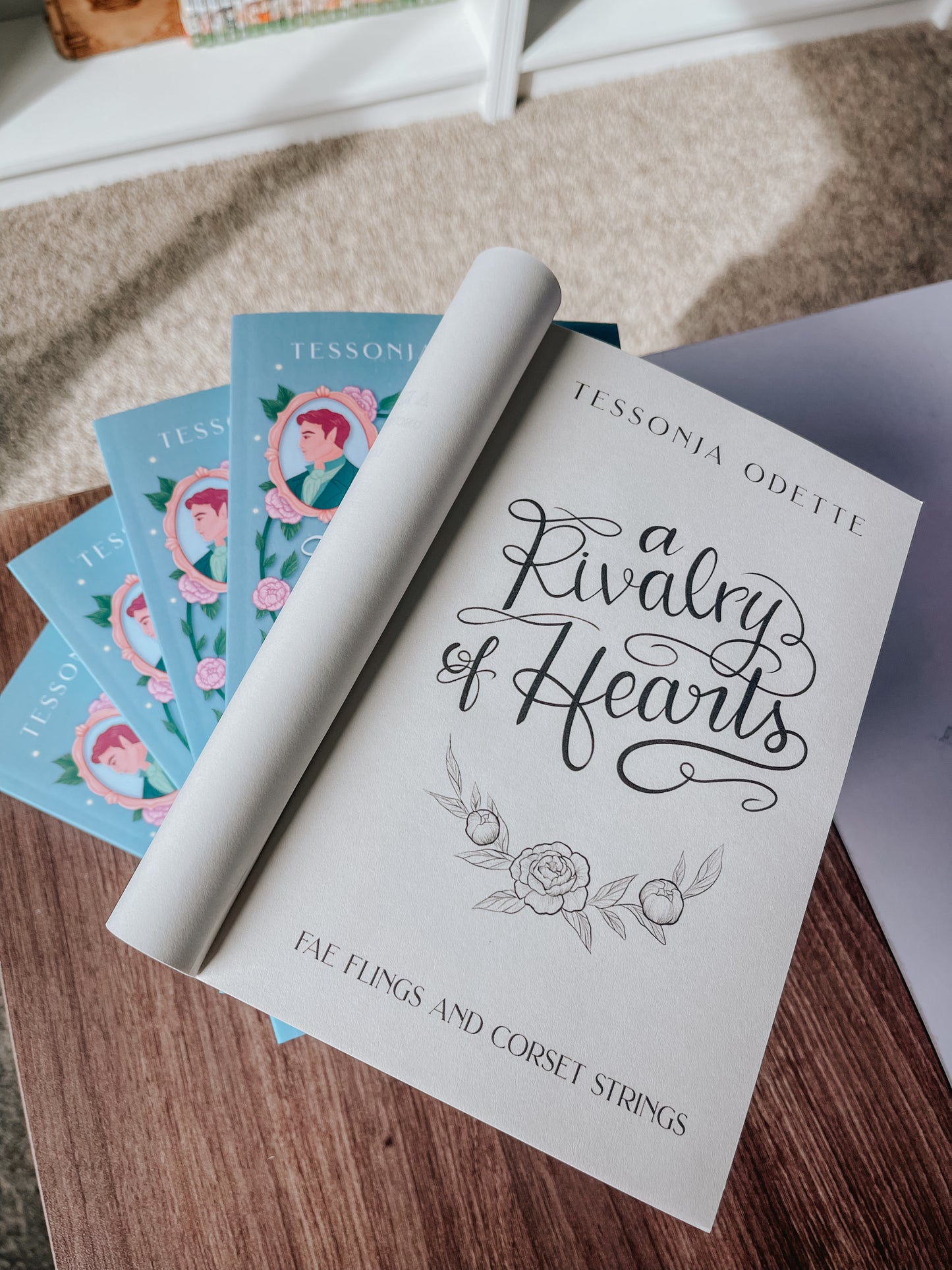 A Rivalry of Hearts (paperback) signed