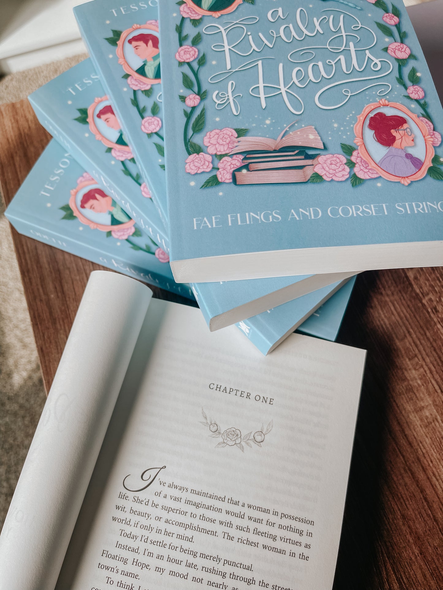 A Rivalry of Hearts (paperback) signed