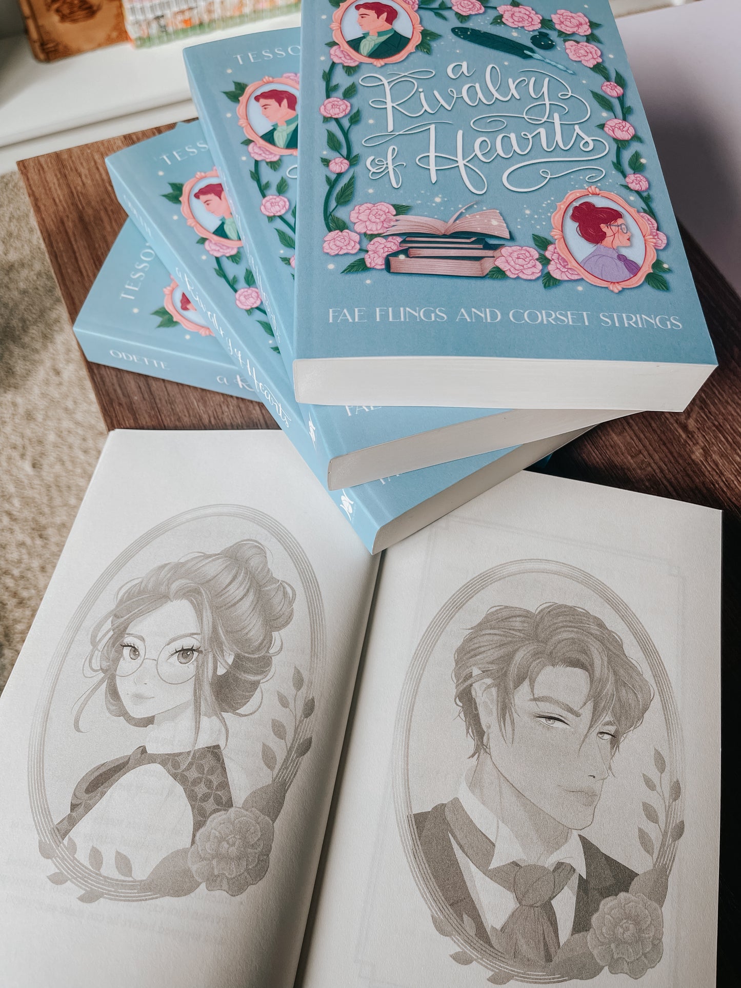 A Rivalry of Hearts (paperback) signed