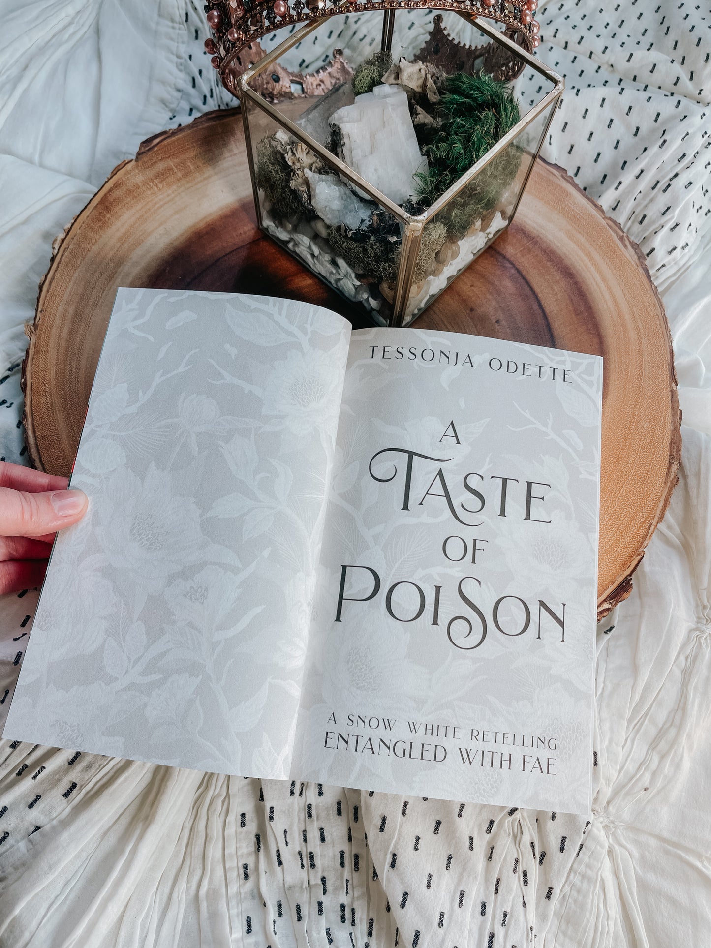 A Taste of Poison Special Edition (PAPERBACK) signed