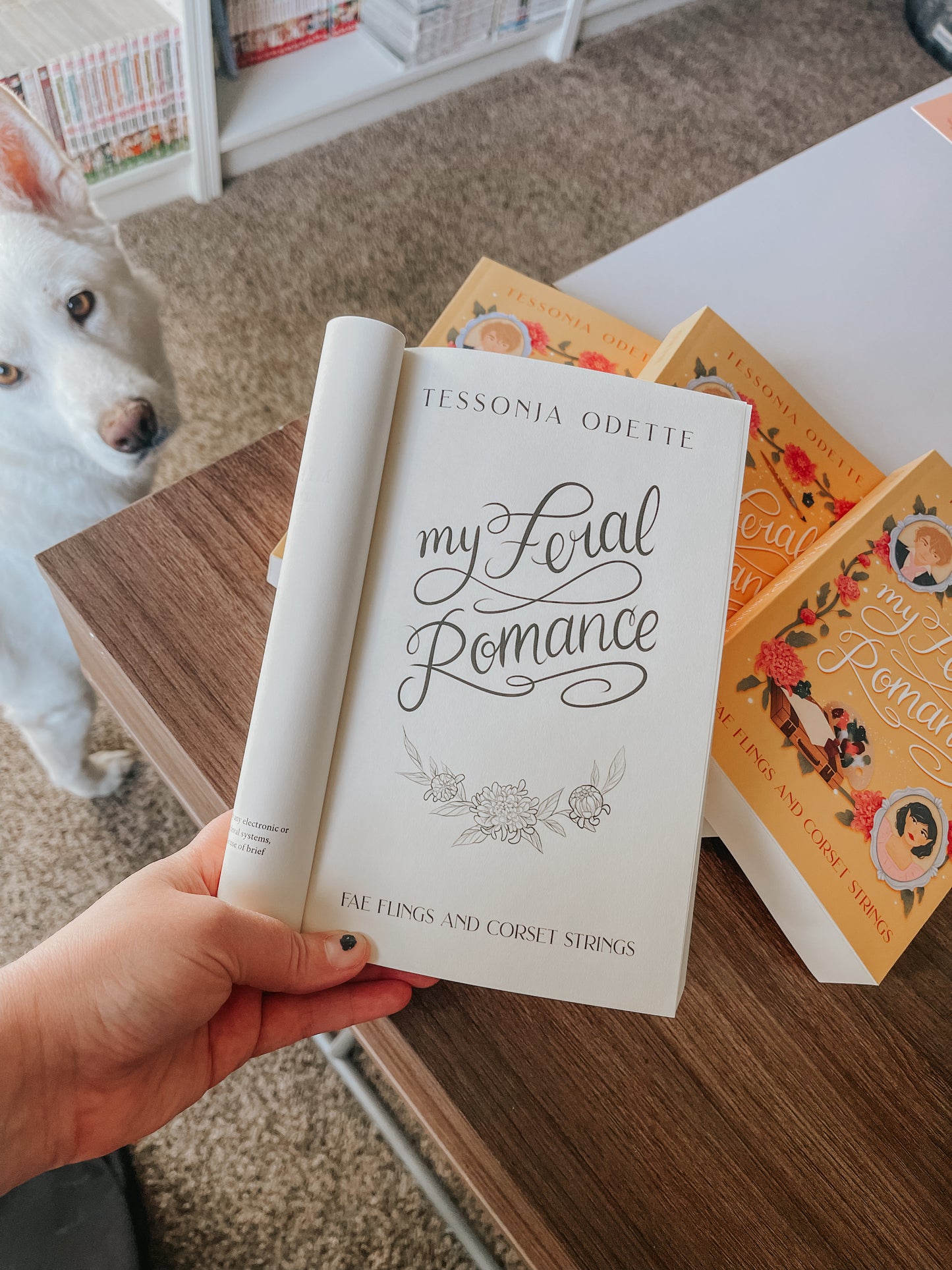 My Feral Romance (paperback) signed
