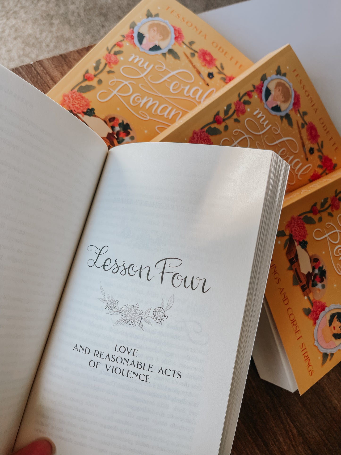 My Feral Romance (paperback) signed