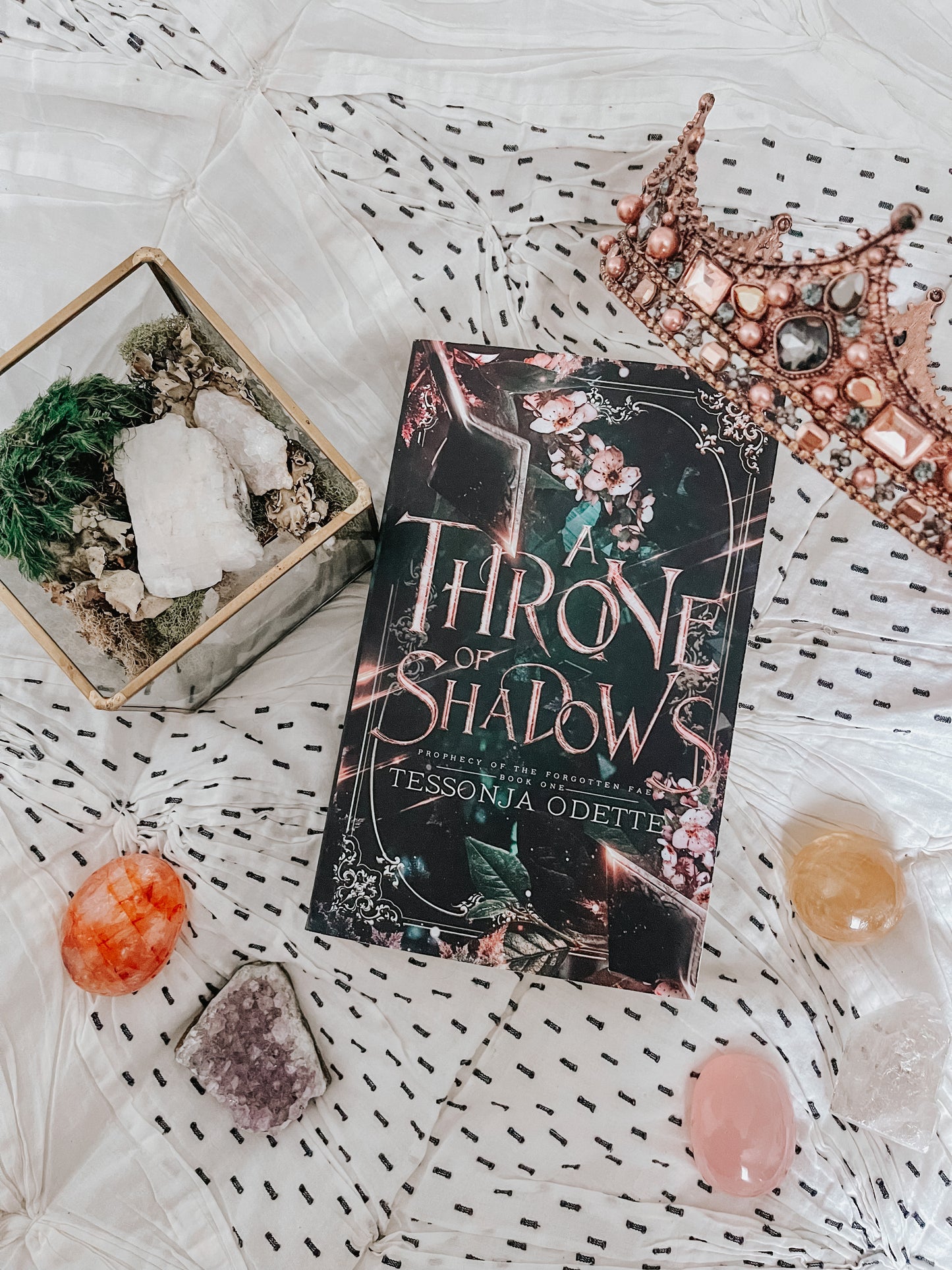 A Throne of Shadows (paperback) signed