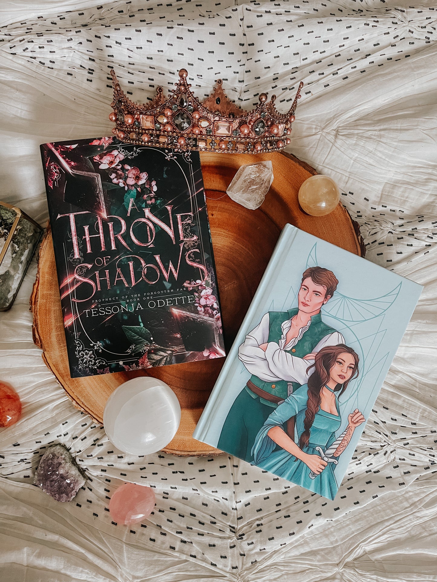 A Throne of Shadows (hardcover) signed