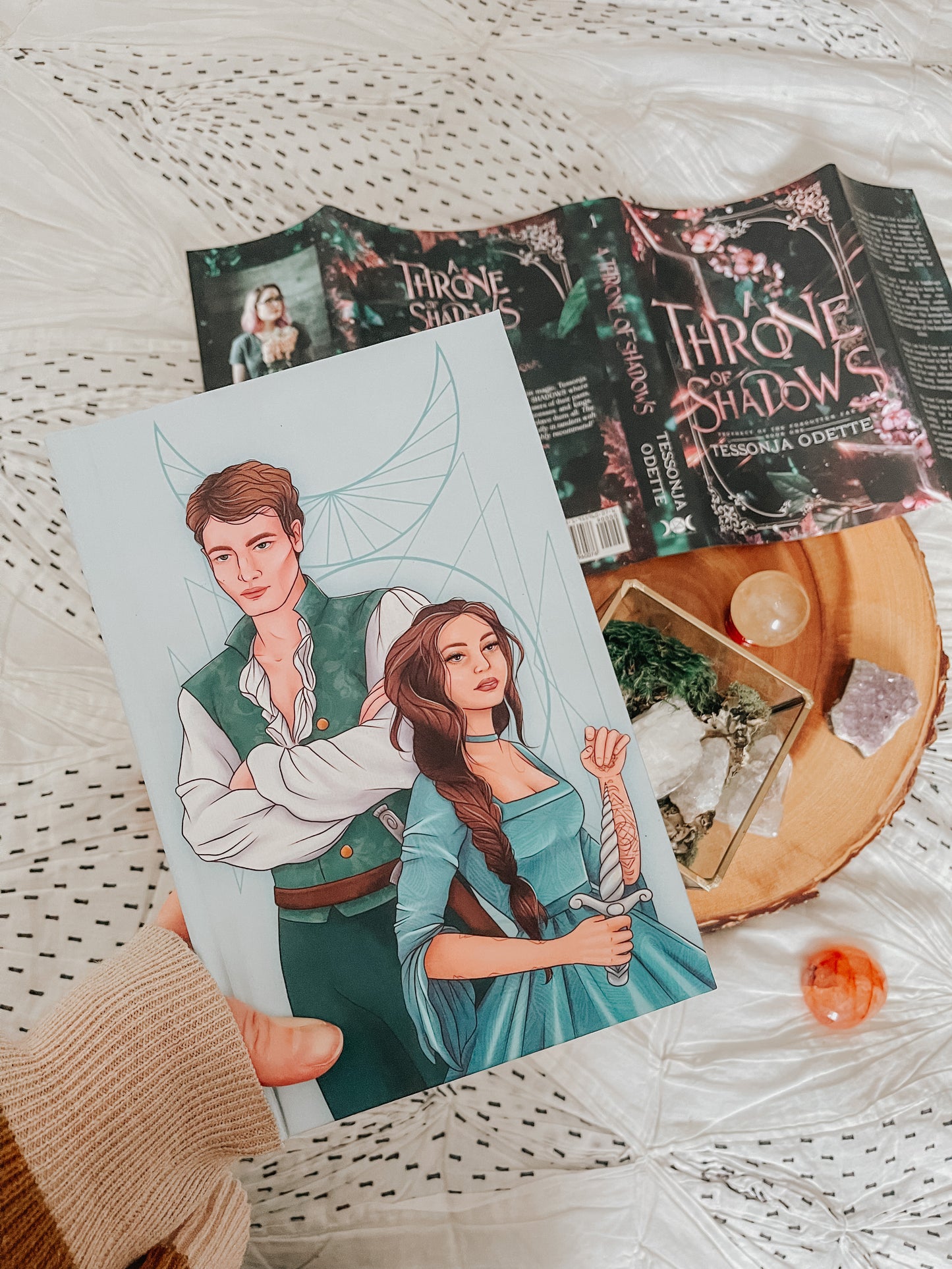 A Throne of Shadows (hardcover) signed