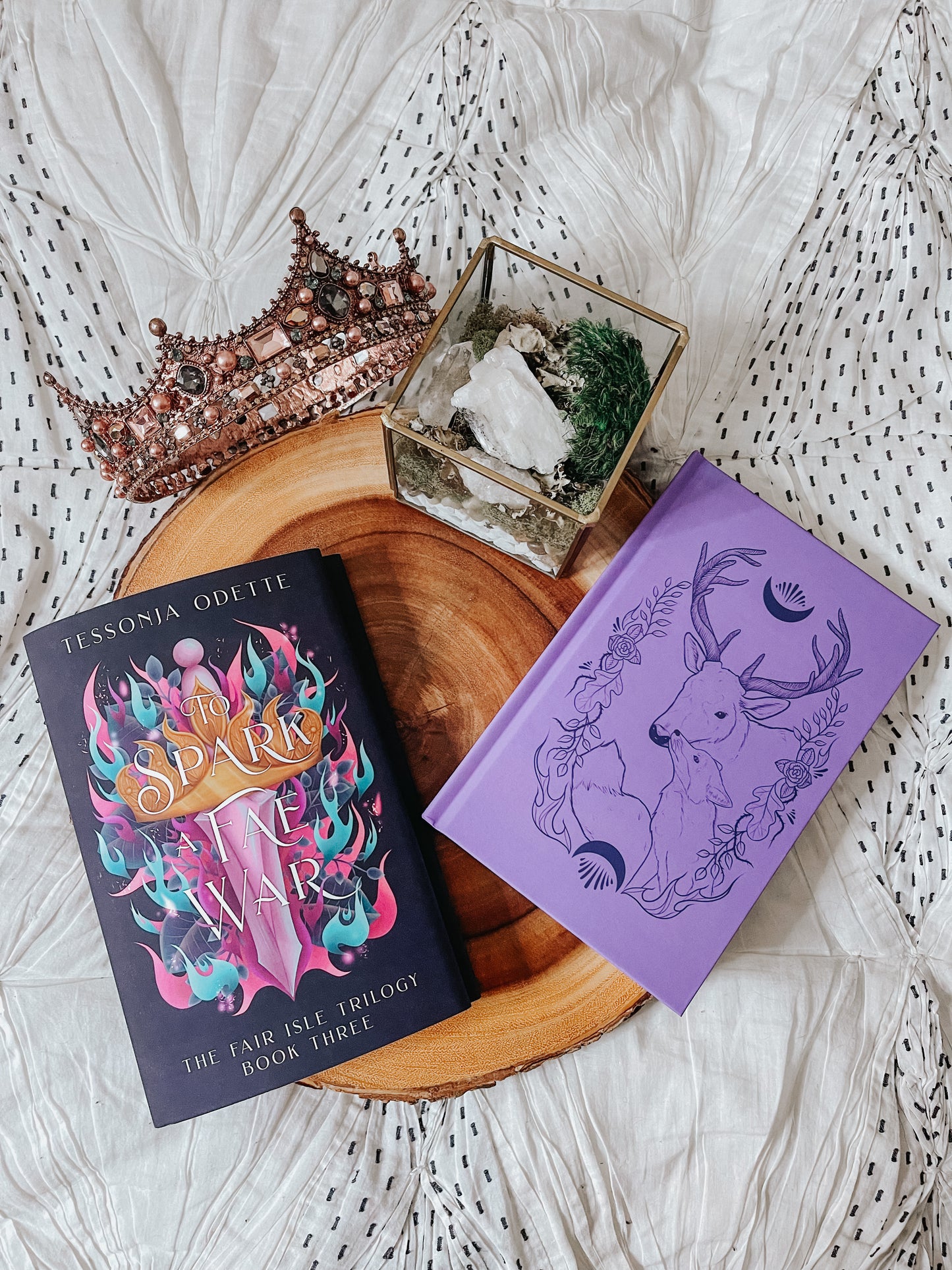 To Spark a Fae War (hardcover) signed