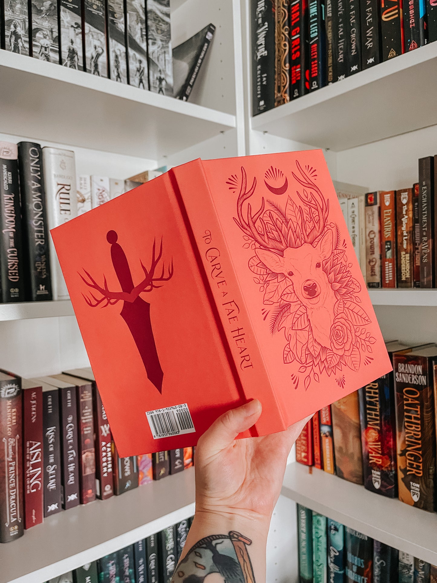 To Carve a Fae Heart (hardcover) signed