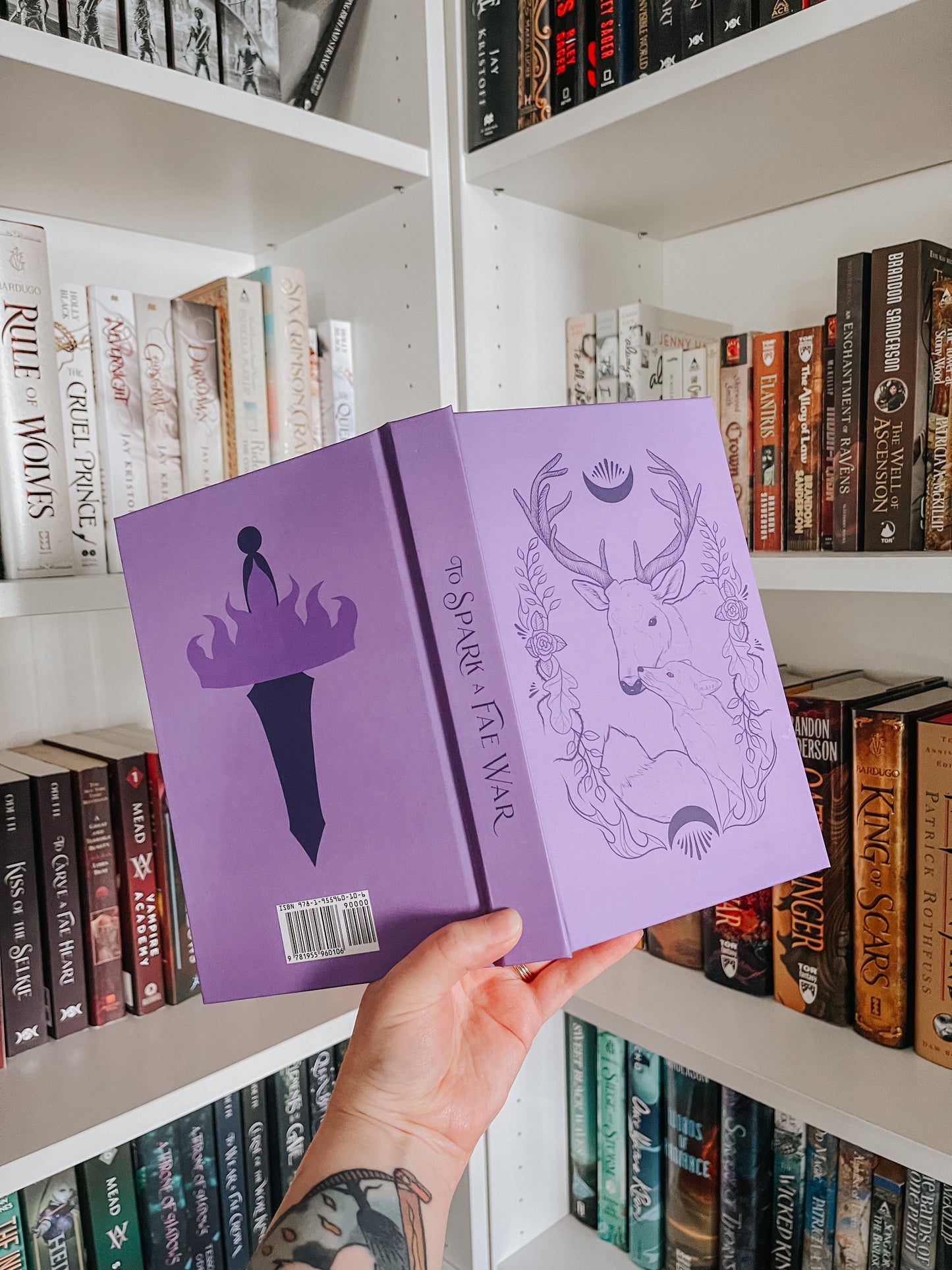 To Spark a Fae War (hardcover) signed