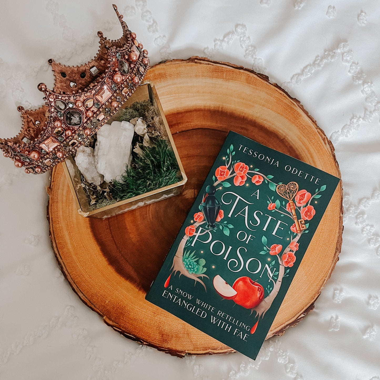 A Taste of Poison (paperback) signed