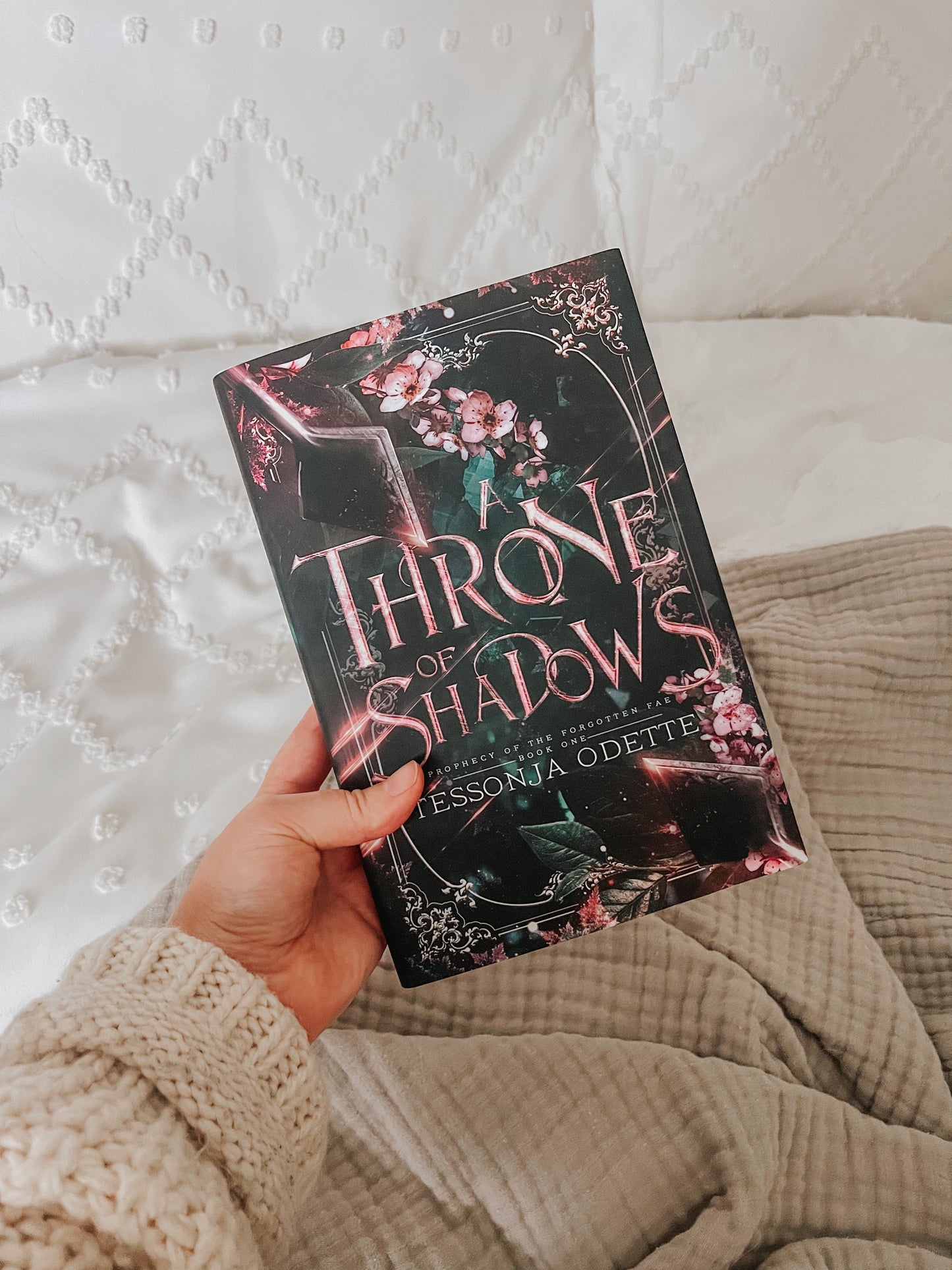 A Throne of Shadows (paperback) signed