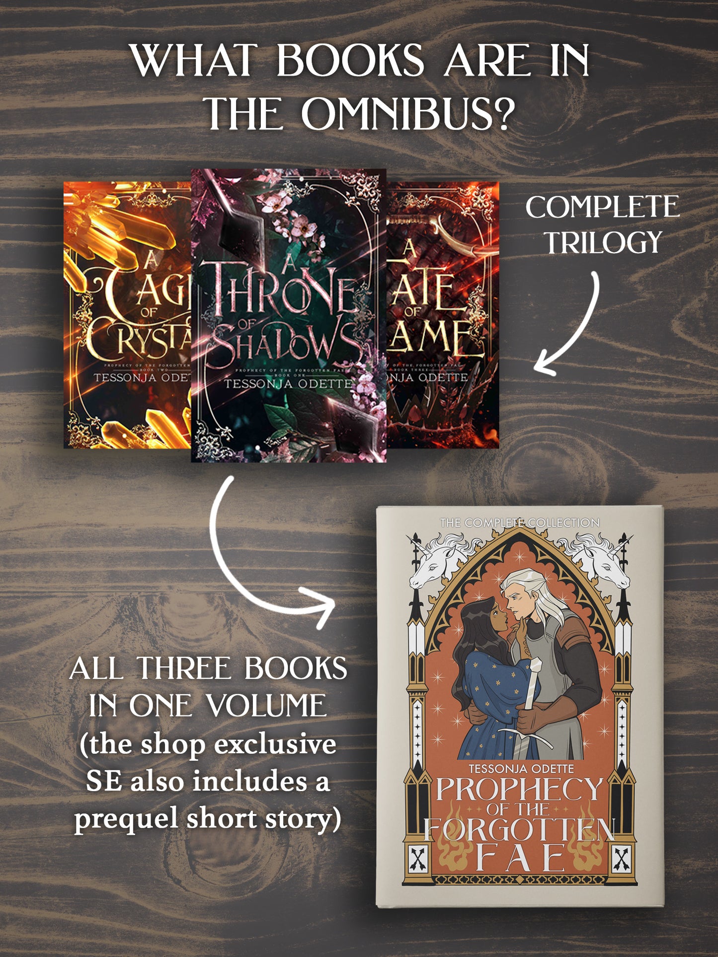 Prophecy of the Forgotten Fae Special Edition (HARDCOVER) signed