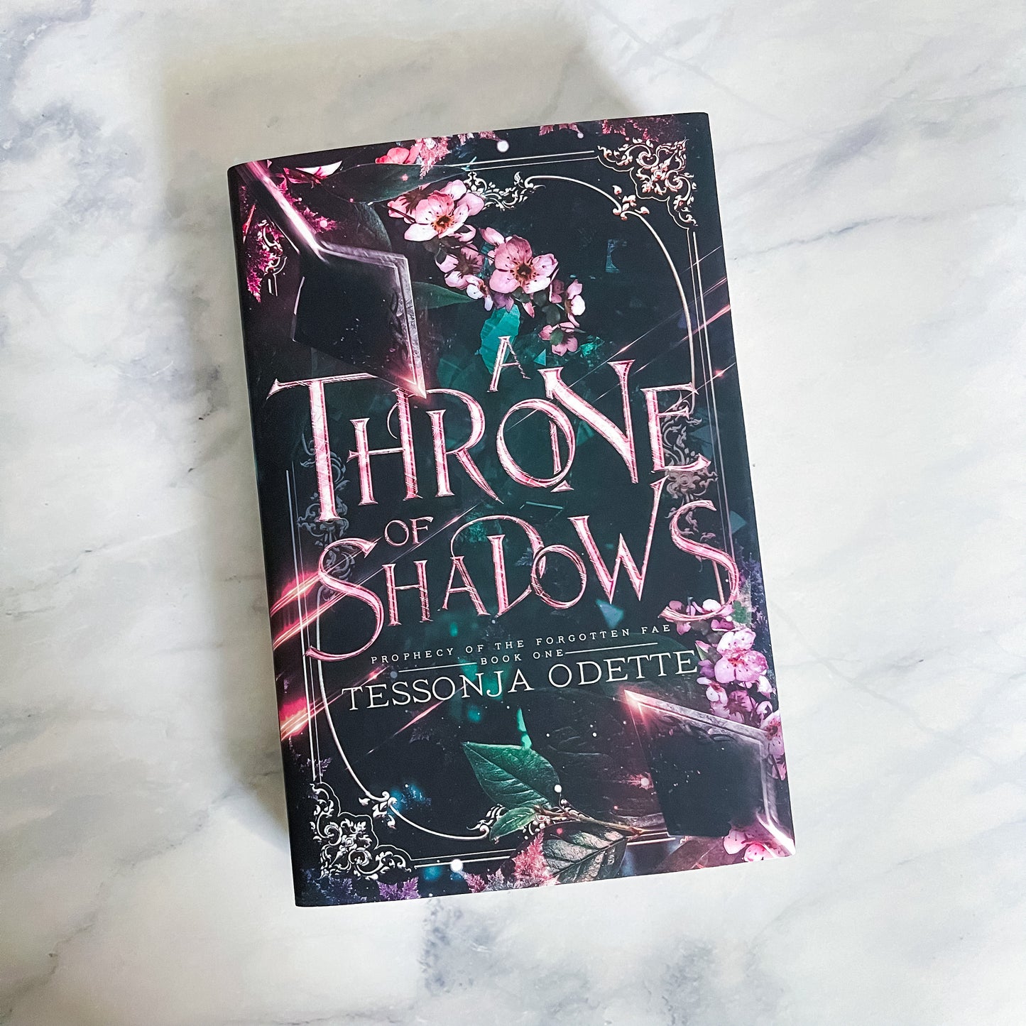 A Throne of Shadows (hardcover) signed