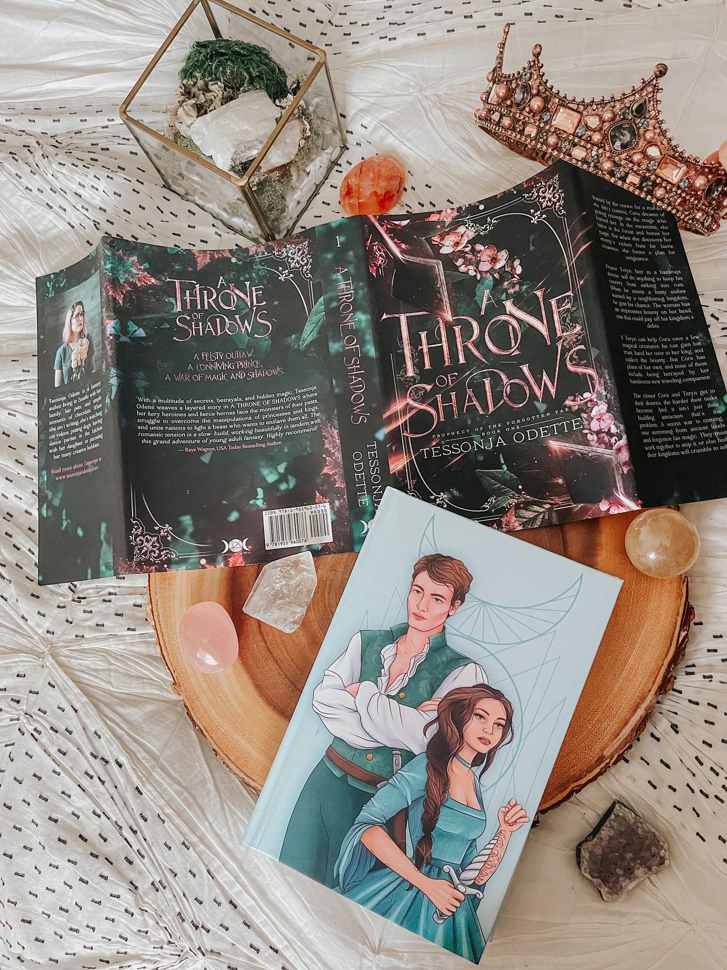 A Throne of Shadows (hardcover) signed