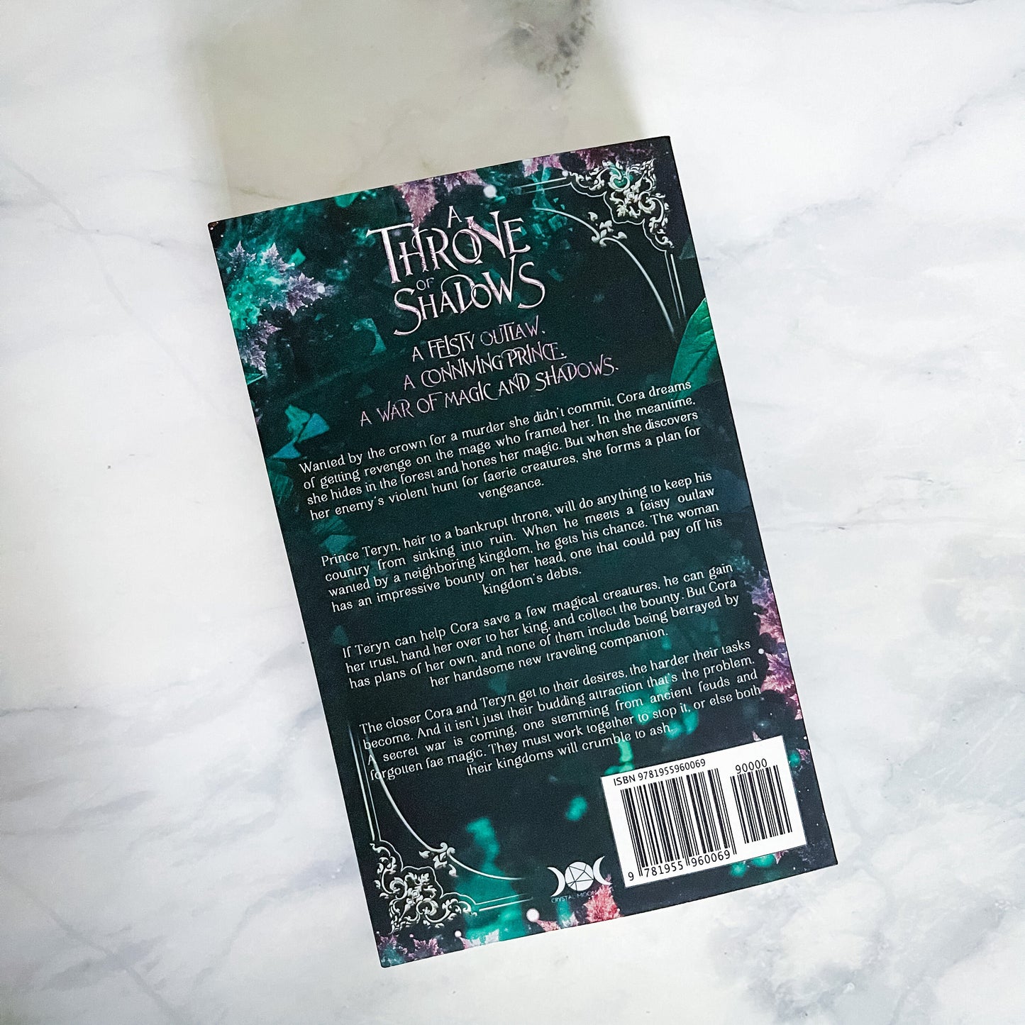 A Throne of Shadows (paperback) signed