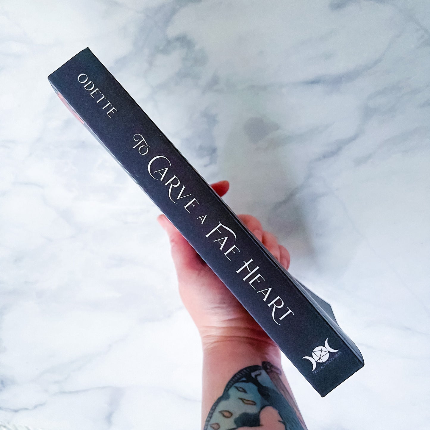 To Carve a Fae Heart (paperback) signed