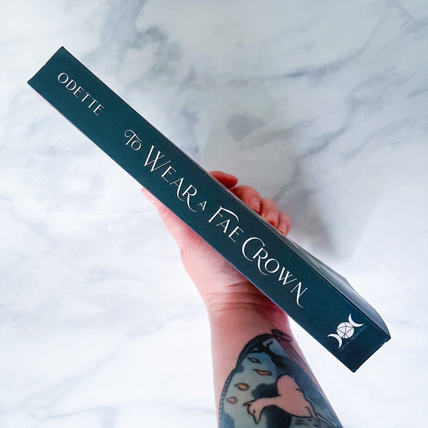 To Wear a Fae Crown (paperback) signed