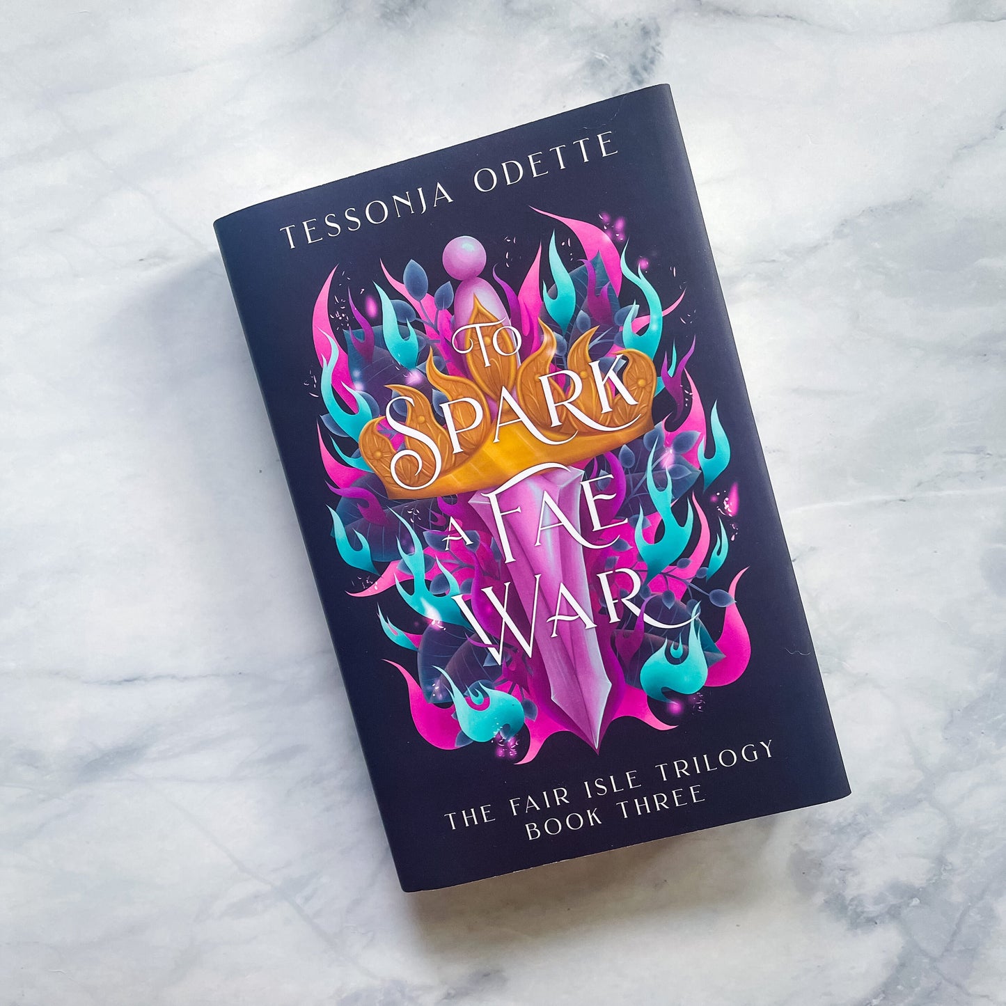 To Spark a Fae War (hardcover) signed