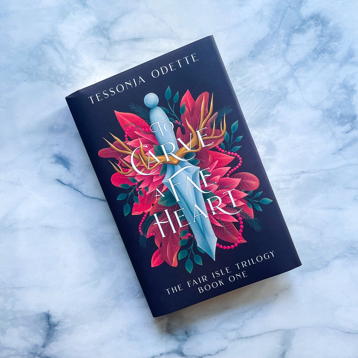 To Carve a Fae Heart (hardcover) signed