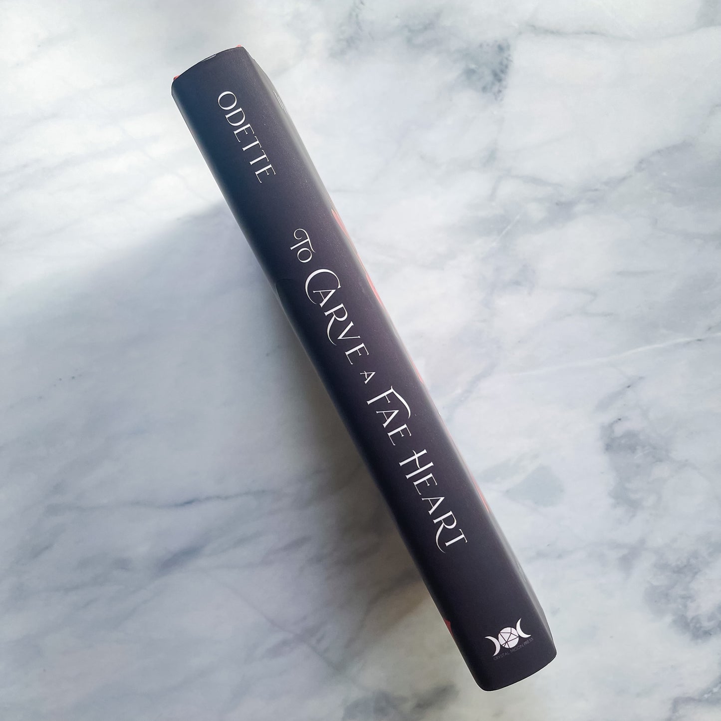 To Carve a Fae Heart (hardcover) signed