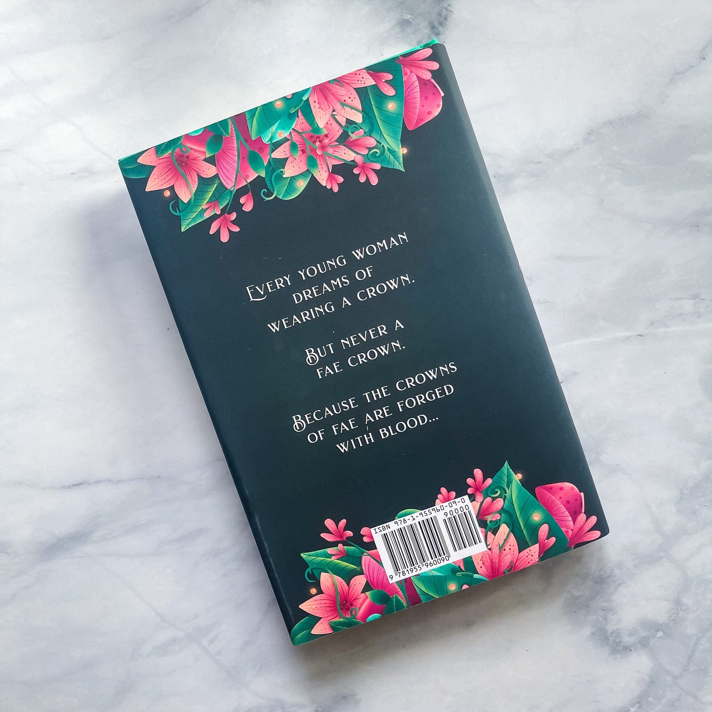 To Wear a Fae Crown (hardcover) signed