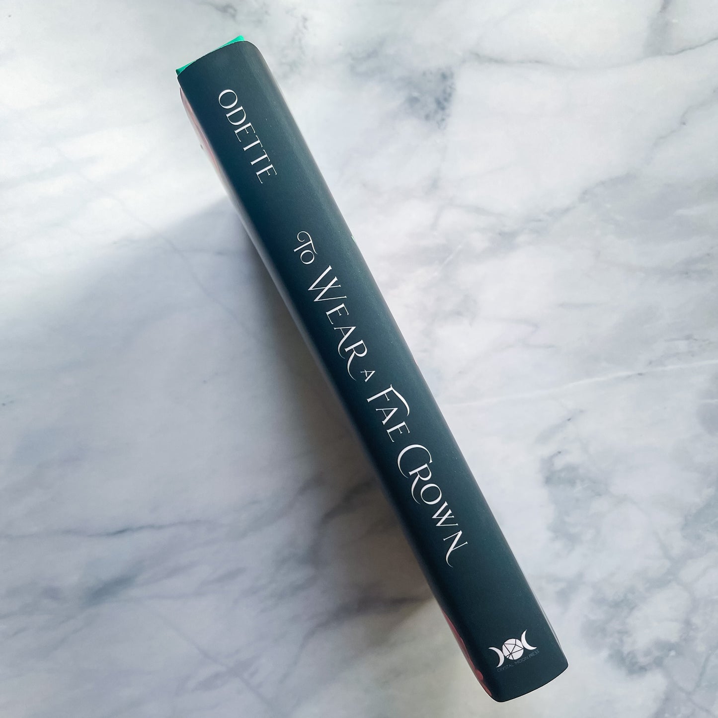 To Wear a Fae Crown (hardcover) signed