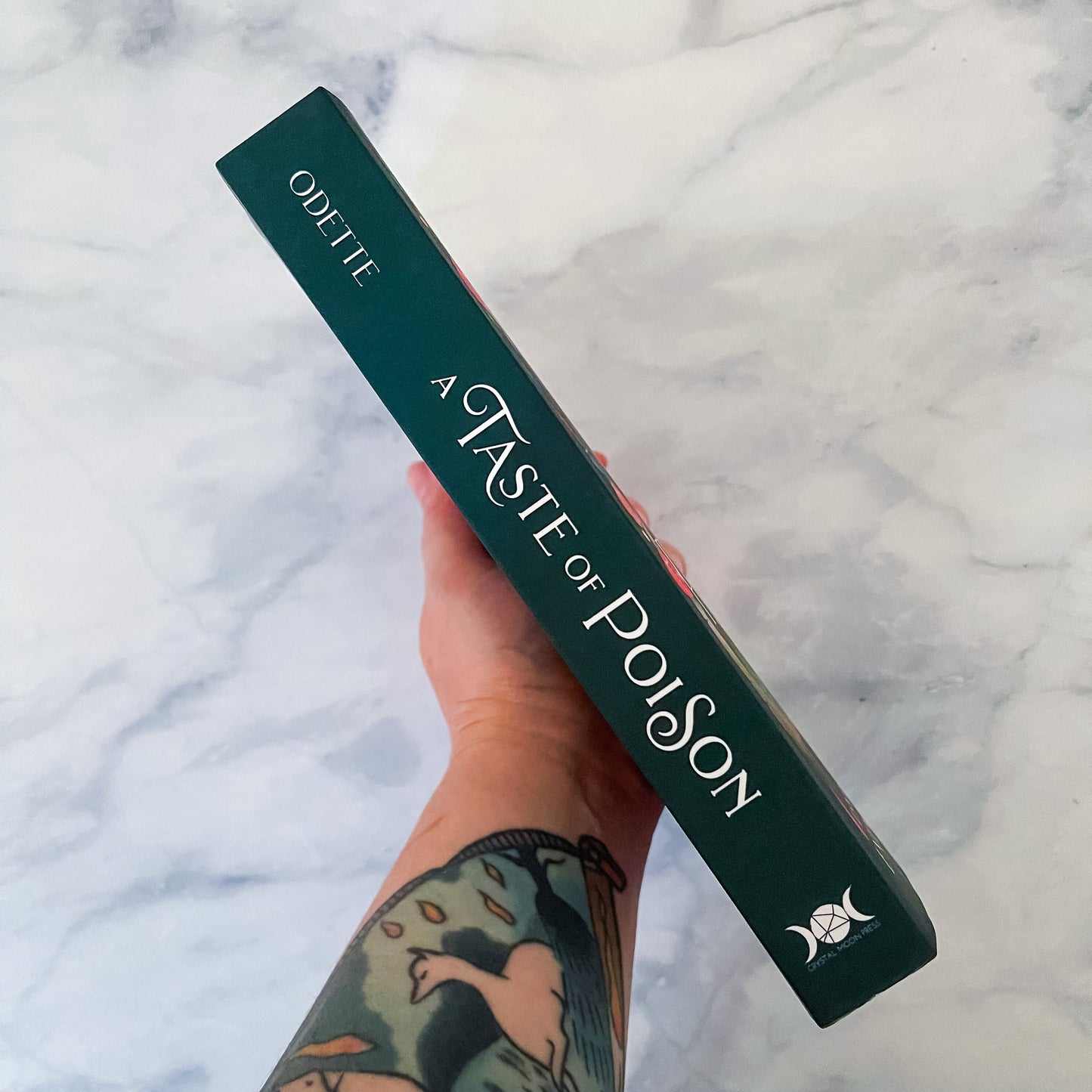 A Taste of Poison (paperback) signed