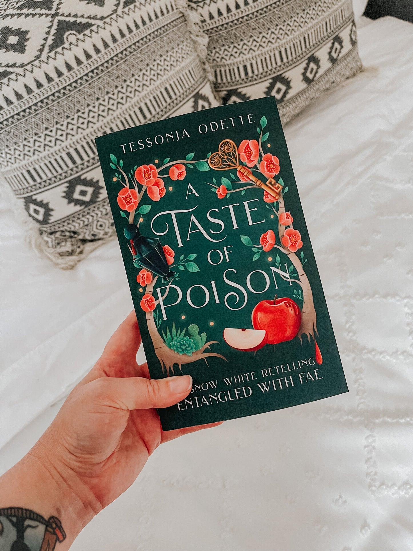 A Taste of Poison (paperback) signed