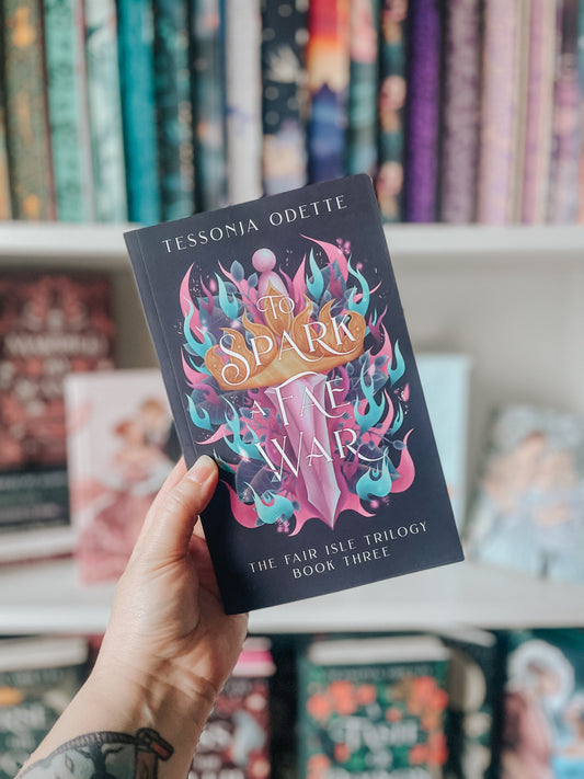 To Spark a Fae War (paperback) signed