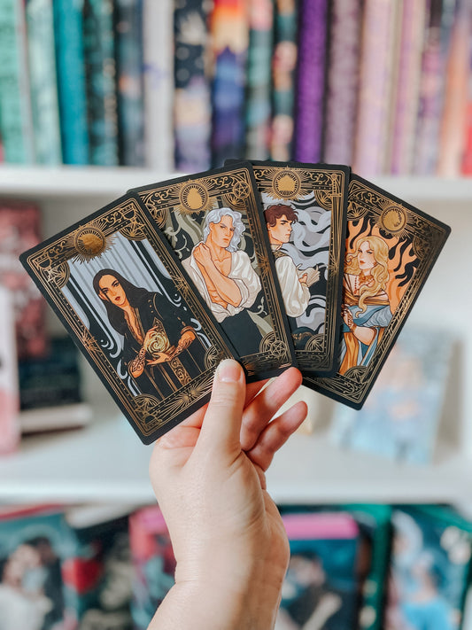 Set of four tarot cards - Prophecy of the Forgotten Fae