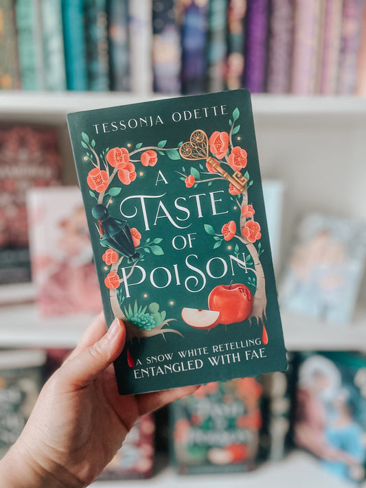 A Taste of Poison (paperback) signed