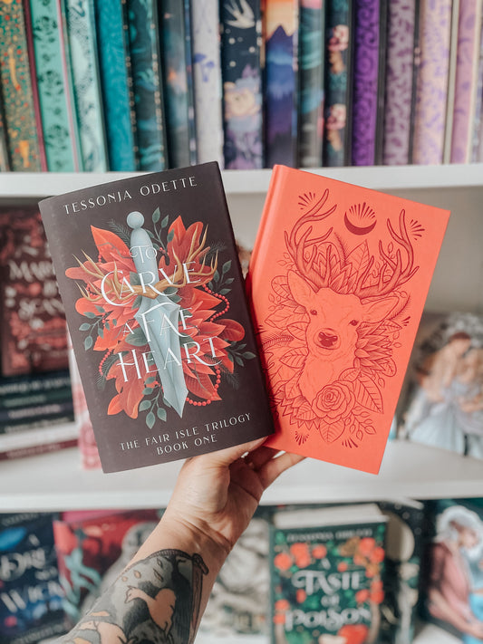 To Carve a Fae Heart (hardcover) signed