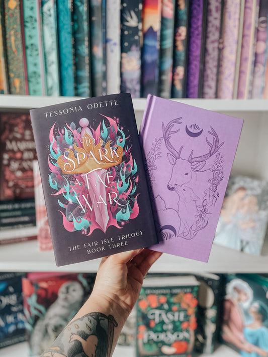 To Spark a Fae War (hardcover) signed