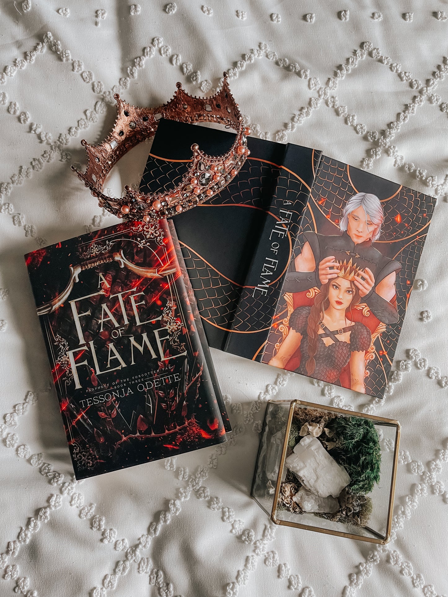A Fate of Flame (hardcover) signed