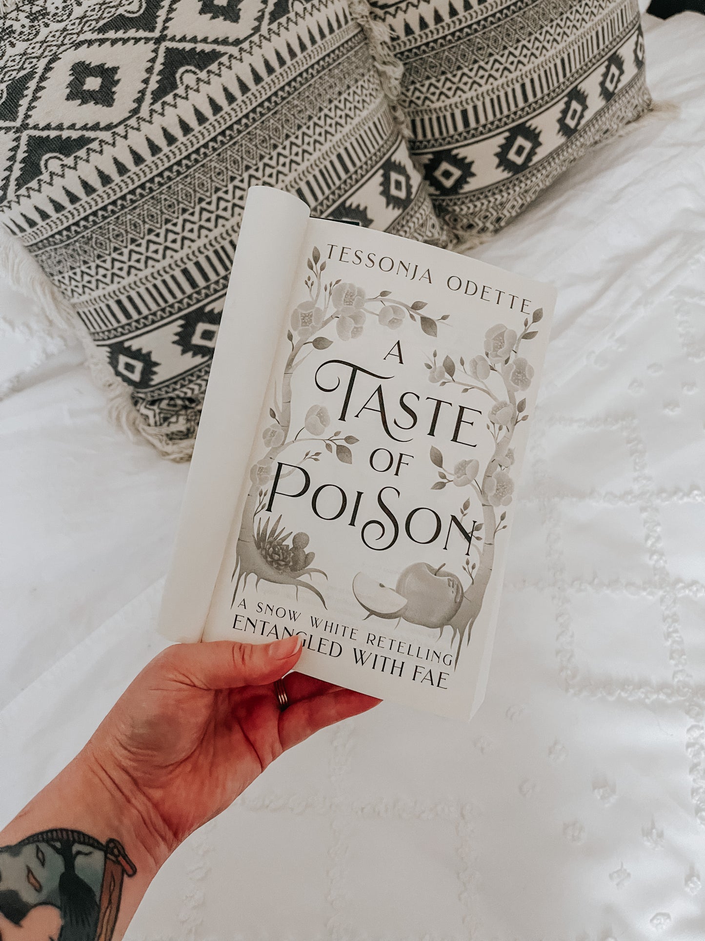 A Taste of Poison (paperback) signed