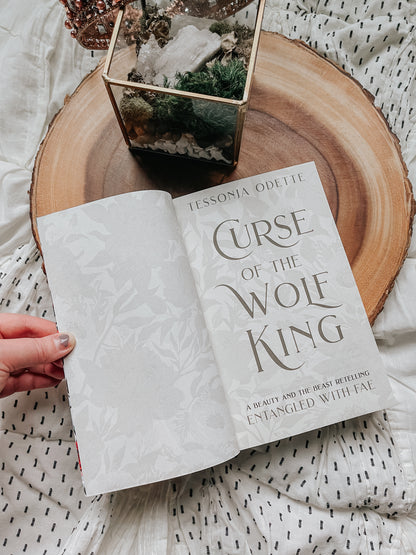 Curse of the Wolf King Special Edition (PAPERBACK) signed