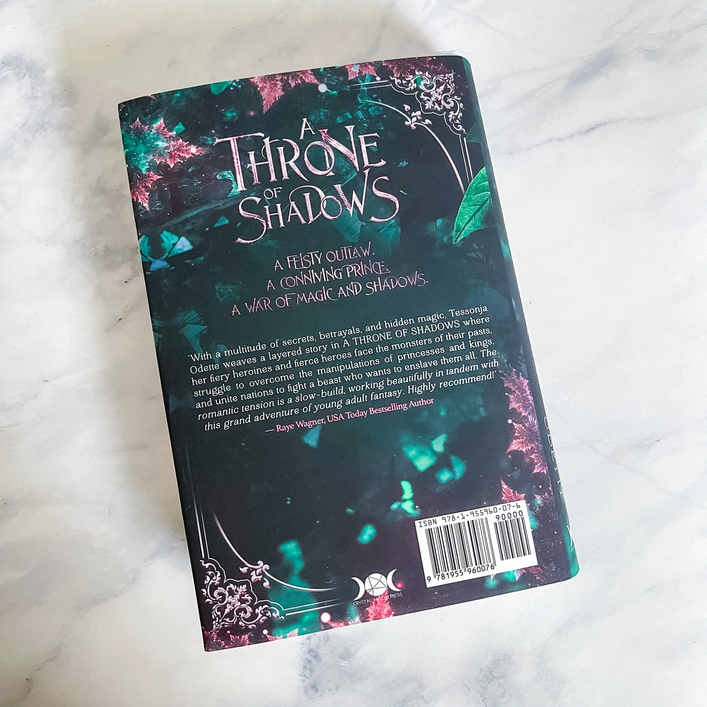 A Throne of Shadows (hardcover) signed