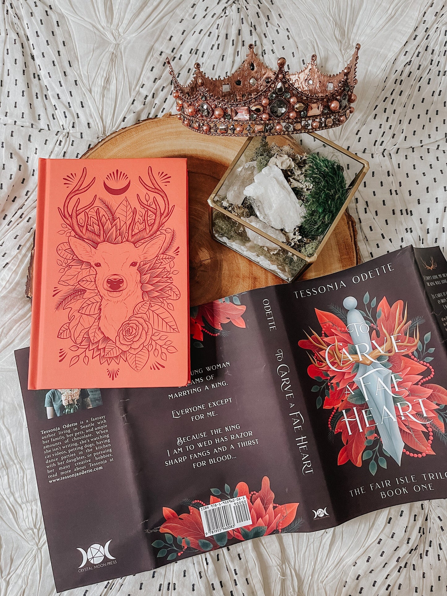 To Carve a Fae Heart (hardcover) signed