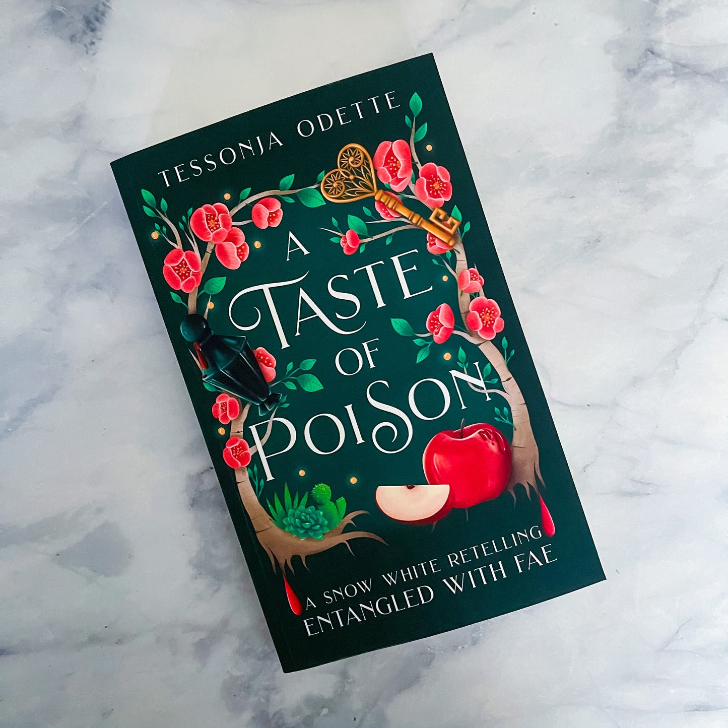 A Taste of Poison (paperback) signed