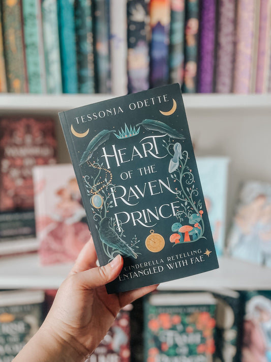 Heart of the Raven Prince (paperback) signed