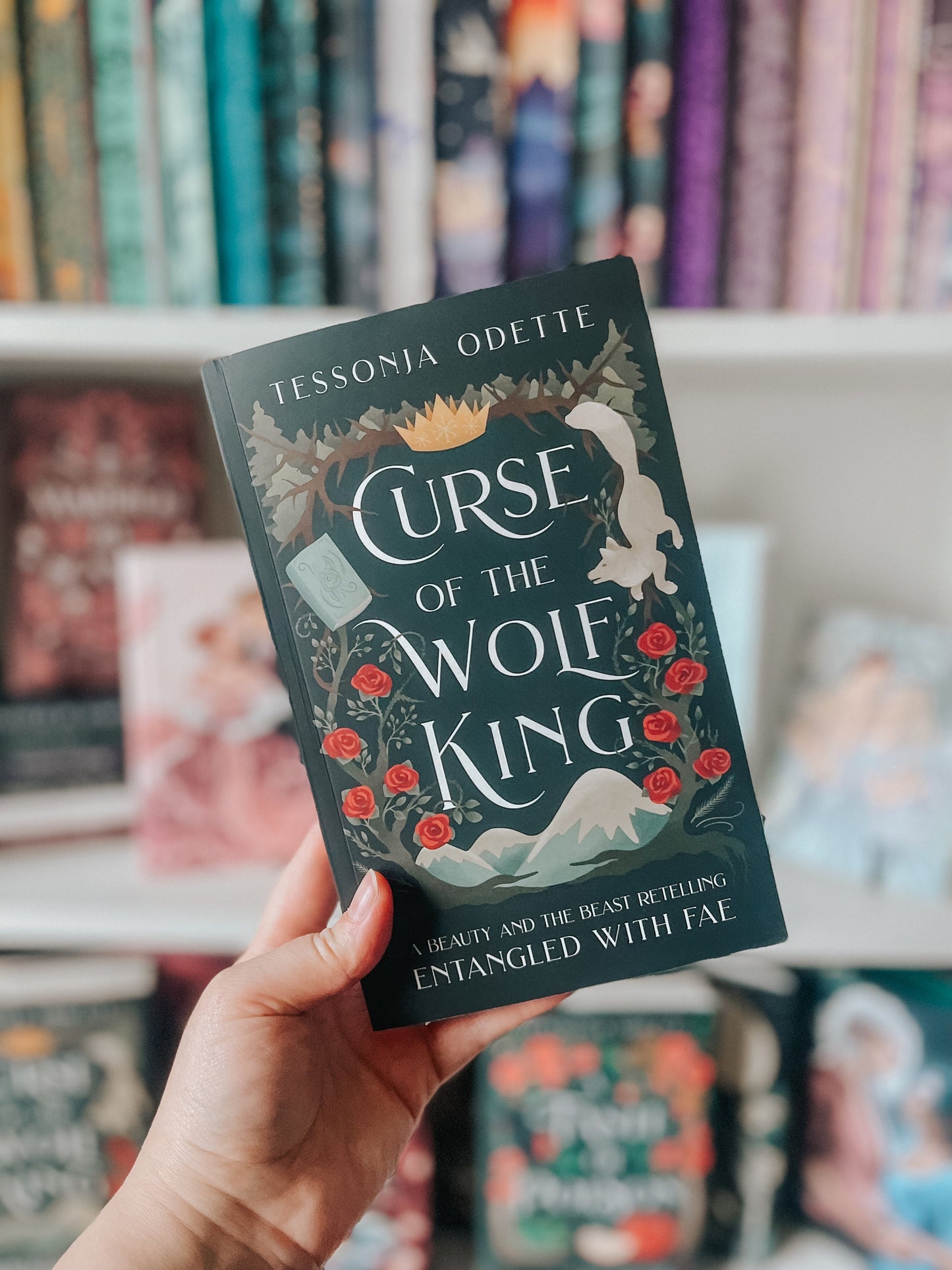 Curse of the Wolf King (paperback) signed